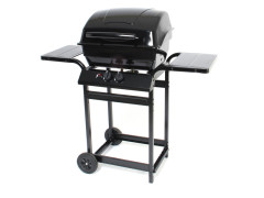 BARBECUE GAZ 2 BRULEUR NOIR
