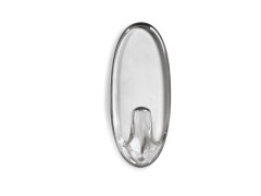 CROCHET TRANSPARENT OVAL MOYEN MODELE LOT DE 2