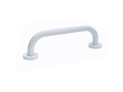 BARRE D APPUI DROITE 30CM DIAMETRE 25MM BLANC