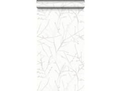 PAPIER PEINT VINYLE INTISSE INNOCENCE BLANC