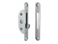 LOQUETEAU ENCASTRER PENE BASCULANT ET GACHE AXE 17MM