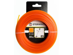 FIL NYLON CARRE DEBROUSSAILLEUSE 3MM 30M BLISTER ORANGE