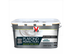 PEINTURE PLAFOND PERFECTION BLANC V33 MAT 2.5L