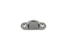 PLATINE A ŒIL INOX D8MM 80X26MM X2