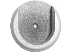 NAISSANCES POUR TRINGLE A RIDEAU BOIS D28 LAQUE BLANC X2