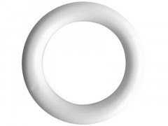 ANNEAUX PVC 70MM POUR TRINGLE A RIDEAU D35 BLANC X10