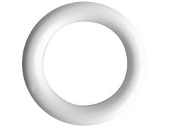 ANNEAUX PVC 70MM POUR TRINGLE A RIDEAU D35 BLANC X10