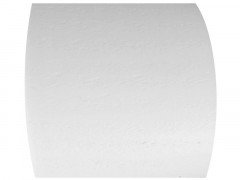 EMBOUT BOIS D28 BOUCHON A VISSER LAQUE BLANC X2