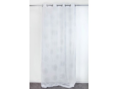 VOILAGE URANUS 140X240 BLANC/ARGENT