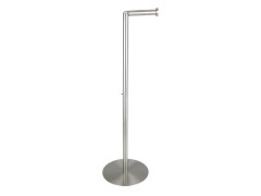 STOCKEUR WC FLEXO EN INOX CHROME BROSSE A POSER