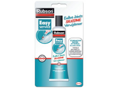 ENLEVE JOINT MASTIC SILICONE RUBSON TRANSPARENT TUBE 80ML