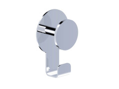 CROCHET 2 TETES URBAN A COLLER EN INOX FINITION CHROME SENSEA