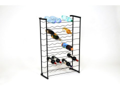 CASIER POUR 60 BOUTEILLES ACIER PLASTIFIE NOIR
