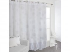 VOILAGE URANUS 300X240 BLANC/ARGENT