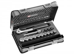 CLIQUET + DOUILLE 12 PANS COFFRET 13 PIECES