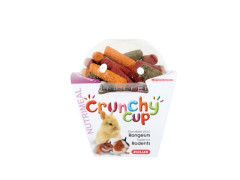 FRIANDISE RONGEUR CRUNCHY CUP LUZERNE/BETTERAVE/CAROTTE 180