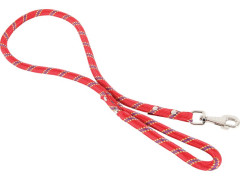 LAISSE CHIEN NYLON CORDE 13MM/6M ROUGE