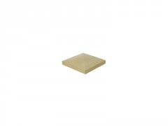 CHAPEAU DE PILIER  POINTE DE DIAMANT 32 X 32 OCRE