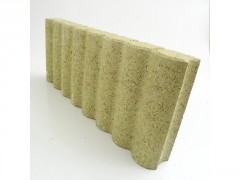 BORDURE BIFACE JAUNE 20X48X6.5