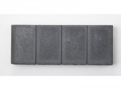 BORDURE QUADRA GRIS ARDOISE 20X50X5