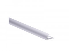 PROFIL 1/4 ROND ANGLE SORTANT ALU MAT 12MM L2.5 STANDERS