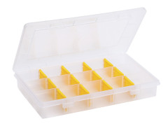 BOï¿½TE VIS PLASTIQUE ALLIT L.29 X H.4.6 X P.18.5 CM 15 CASES