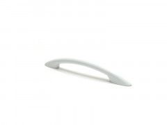 POIGNEE PLASTIQUE BLANC 96MM LOT DE 6 PIECES