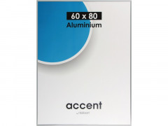 CADRE ACCENT NICKEL 60 X 80 CM GRIS