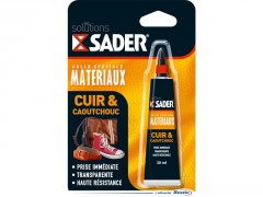 COLLE MATERIAUX/CUIR/CAOUTCHOUC 30 ML