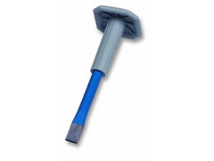 CISEAU DE MACON EN ACIER + PARE COUP 350 MM REVEX
