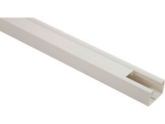 GOULOTTE UN COMPARTIMENT 50 X 85 MM X 2 M BLANC TEHALIT