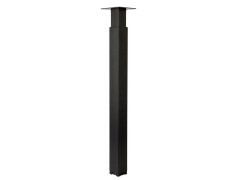 PIED TABLE CAR 60 H700-1100 NR