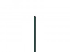 POTEAU ACIER ROND VERT DIAMETRE 48MM H1.50M