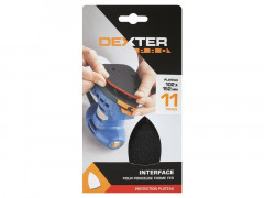 ABRASIF PATIN TRIANGLE 102X152MM 11 TROUS DEXTER PRO