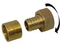 RACCORD GLISSEMENT ECROU LIBRE PER F15X21 D16