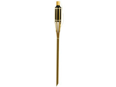 TORCHE BAMBOU NOIR BOUCHON 1,2M