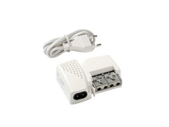 AMPLIFICATEUR INTERIEUR BLANC FICHE FEMELLE 1 ENTREE/2 SORTIES 22DB