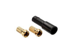 FICHE FEMELLE GOLD+MANCHON ETANCHE X2 EVOLOGY