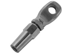 OEIL À MONTAGE MANUEL 6MM INOX A4 / AISI 316