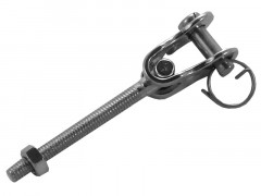 CHAPE FILETAGE À DROITE M5 INOX A4 / AISI 316