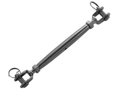 RIDOIR À DEUX CHAPPES M8 INOX A4 / AISI 316