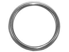 ANNEAU SOUDÉ ET POLI 4X30MM INOX A4 / AISI 316