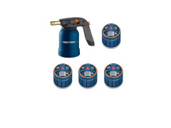 LAMPE A SOUDER PIEZO AVEC 4 CARTOUCHE DEXTER