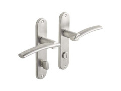 POIGNEE DE PORTE MARION 165MM CONDAMNATION ACIER INOXYDABLE