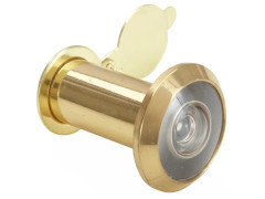 JUDAS OPTIQUE 200 DEGRE DIAMETRE 16MM LAITON POLI