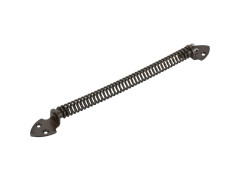 FERME-PORTE RESSORT SPIRALE 222MM ACIER BRILLIANT NOIR