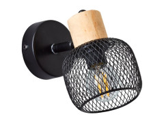 SPOT PATERE GIADA E14 METAL NOIR