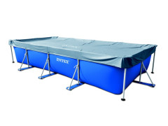 BACHE HIVER INTEX DE PROTECTION PISCINE RECTANGULAIRE 4M50, 460X230 CM