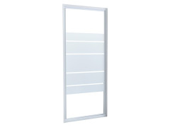 PORTE DOUCHE PIVOTANT 70CM ESSENTIAL SERIGRAFIE BLANC