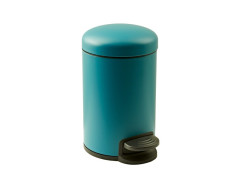 POUBELLE DE SALLE DE BAINS SENSEA EASY BLEU 3 LITRE